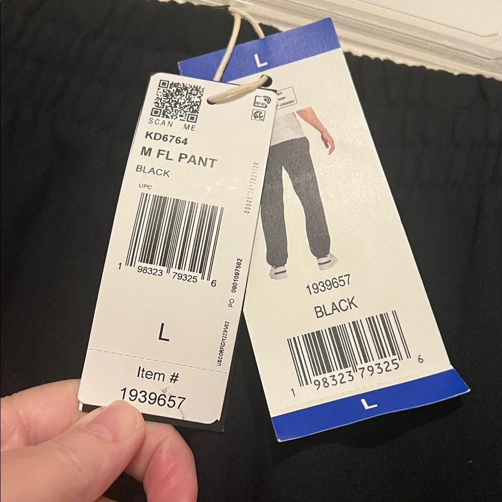 NWT Adidas Joggers- Black